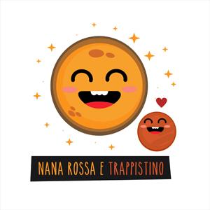 Nana Rossa e Trappistino - Elaborazione grafica per tazza personalizzata