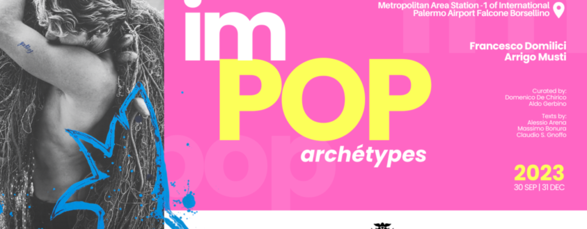 Una mostra d'arte contemporanea in aeroporto: Impop Archetypes