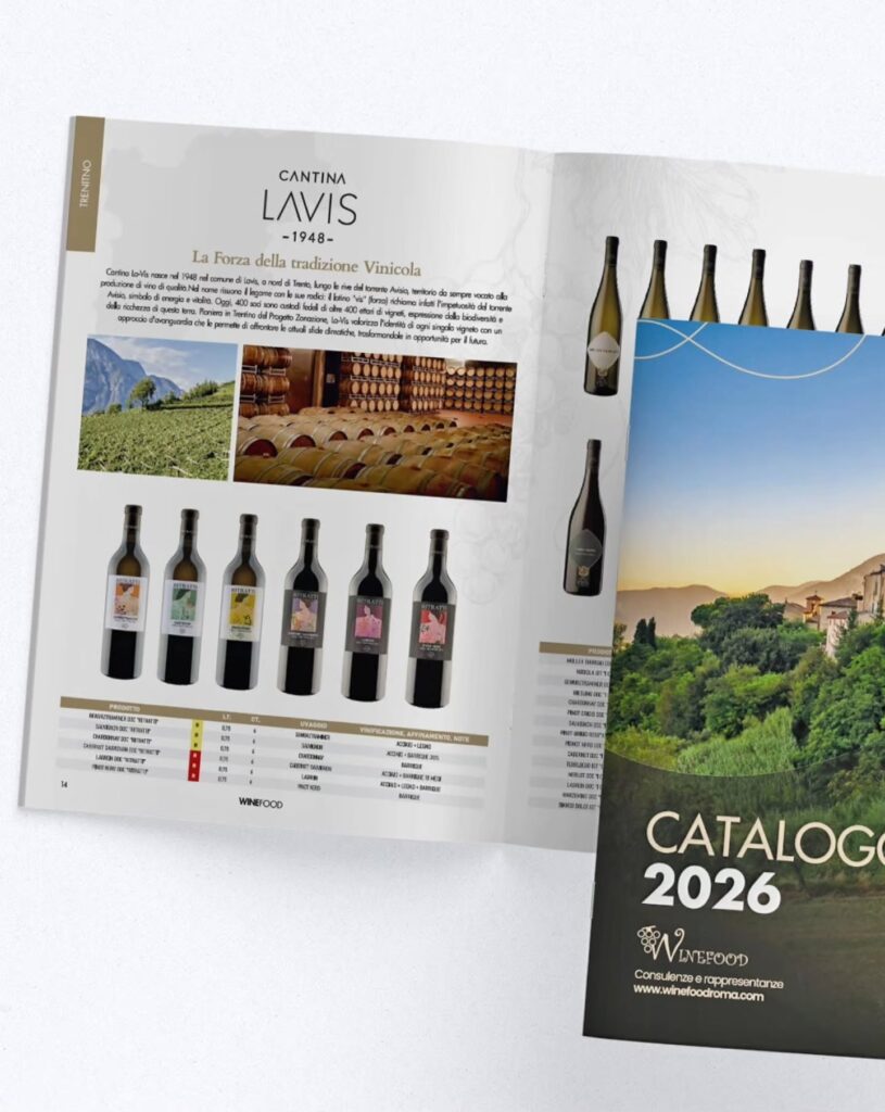 Catalogo aziendale per Winefood